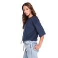thumbnail image 4 of George Women's Elbow-Sleeve Oversized Top, 4 of 6