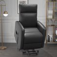 thumbnail image 2 of HOMCOM Fauteuil Releveur Électrique pour Aînés avec Pochette pour Télécommande, 2 of 10