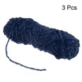 thumbnail image 3 of Unique Bargains Fil Chenille Polyester Bleu Marine, 3 Écheveaux, 3 of 7