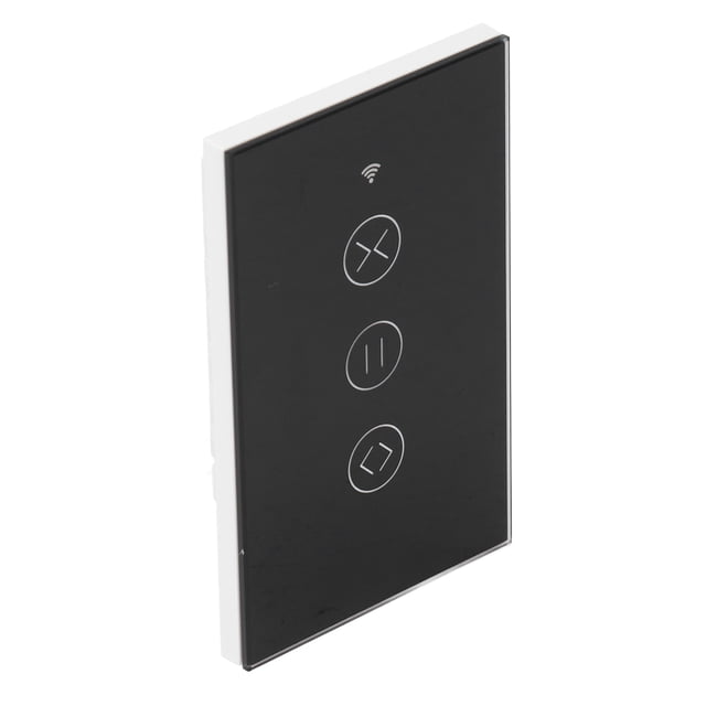 Interrupteur de Rideau Intelligent, Minuterie Wi-Fi Application Télécommande Interrupteur Tactile 90-250V Prise US