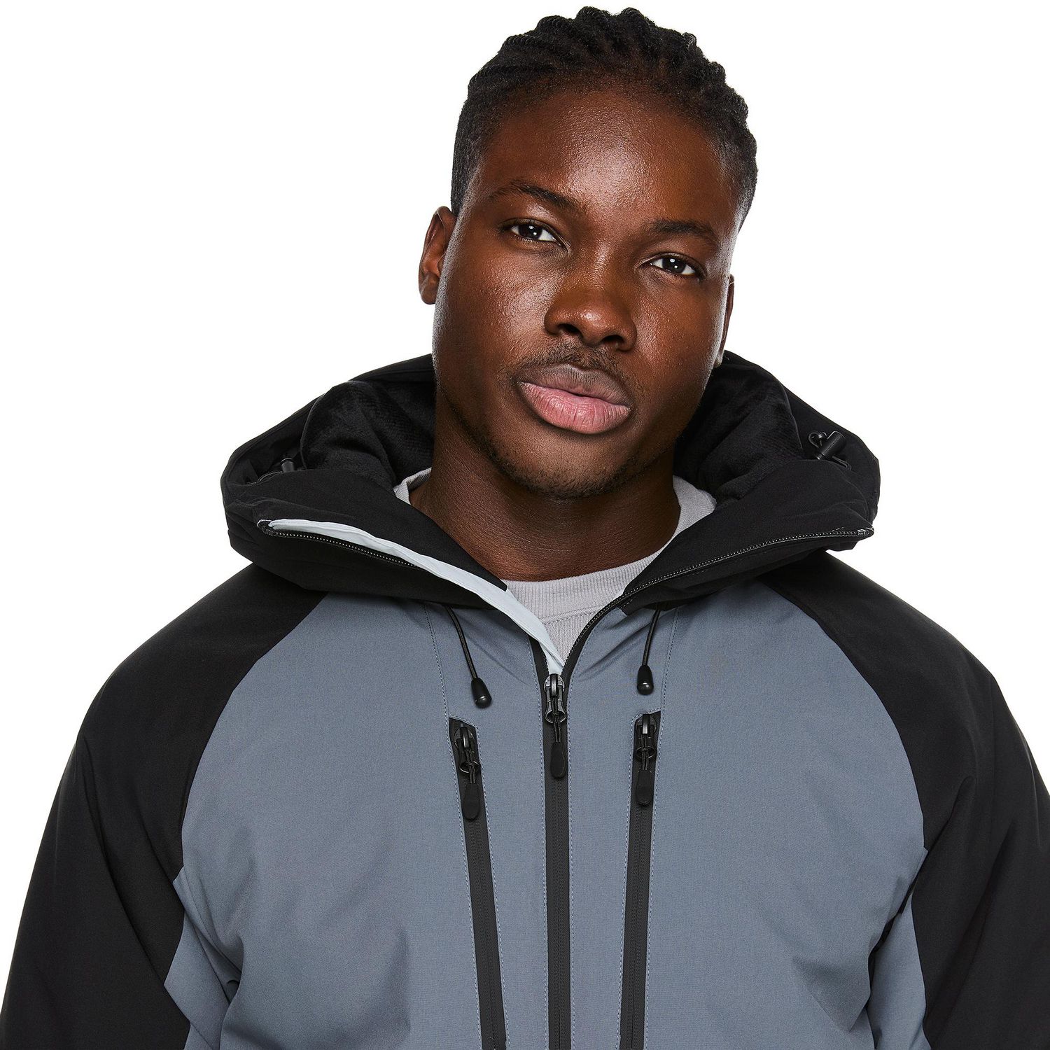 Athletic Works Men's Colour Block Snow Jacket
