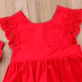 thumbnail image 4 of Nouveau-né Filles Princesse Dentelle Romper Tutu Robe de Soirée Robes d'Été Tenue MHX, 4 of 6