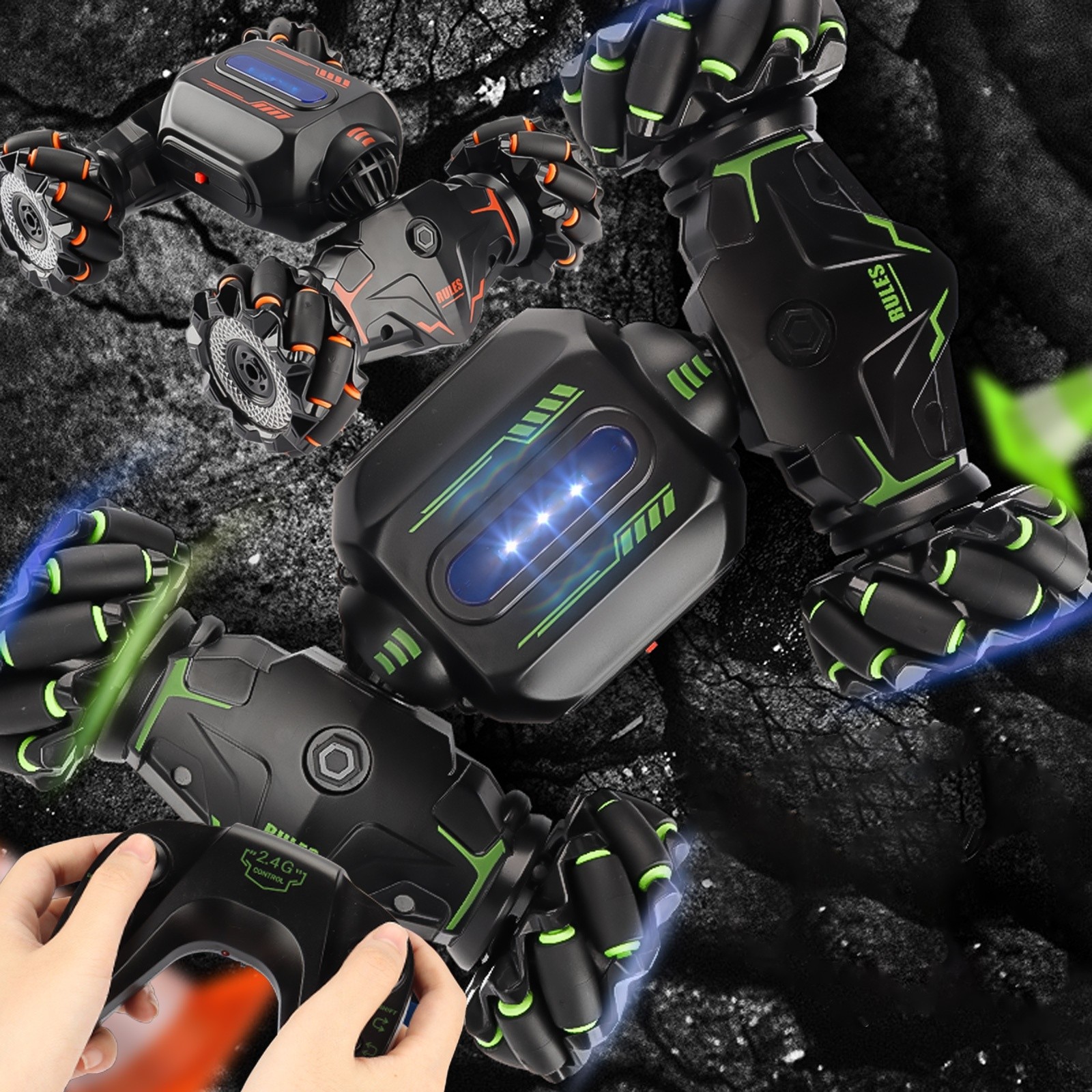 Sentmoon Rc Cars for Boys Age 8-12 2.4G Remote Control Car Stunt Drift Car Rc-country Remote Control Climbing Car Children's Toys，Boys And Girls Toys Birthday Gifts