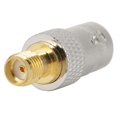 thumbnail image 4 of Domqga Coaxial Connector, Copper Material BNC To SMA Adapter For Antenna Connection, 4 of 8