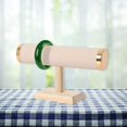 thumbnail image 2 of Jewelry Bracelet Display Stand Bracelet Storage Rack for Bracelet Watch Desk StyleA-Beige Fla, 2 of 8