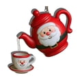 thumbnail image 3 of QIPOPIQ Vintage Christmas Teacup And Teapot Festive Decoration, 3 of 3