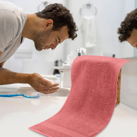Household Absorbent Washcloth Towel for Bath and Kitchen Soft Quick-Drying Fabric