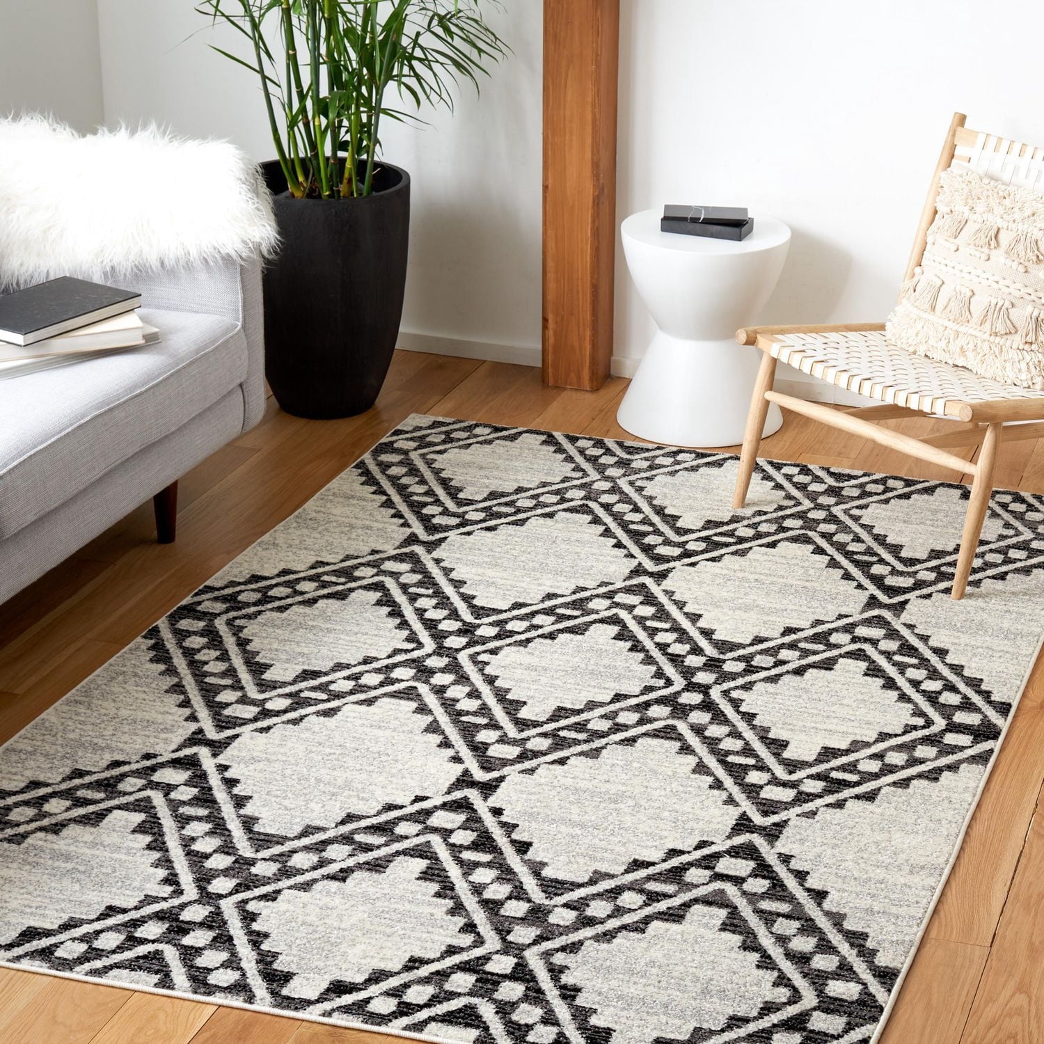 SAFAVIEH Tulum Kennard Tapis Géométrique