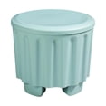 thumbnail image 1 of Lipstore Storage Ottoman Creative Shoe Changing Stool for Bedroom Living Room Balcony Green, 1 of 8