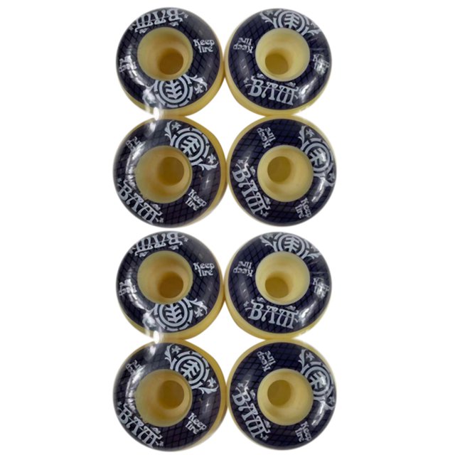 8 Pcs Roues de Planche à Roulettes 54mm Dureté PU Planche à Roulettes 85A Roues de Longboard pour Rue Roue de Pont de Skate