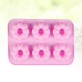 thumbnail image 2 of 6-Cavity Silicone Pumpkin Donuts Pan Non-stick Doughnut Molds Kitchen Baking Tray for Soap Pudding Puff Cake (Random), 2 of 6
