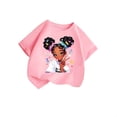 thumbnail image 2 of AJIWYH T-Shirt Blanc pour Enfants, T-Shirt Graphique Mignon à Col Rond à Manches Courtes pour Fille, T-Shirt Décontracté d'Été, T-Shirt Blanc à Manches Courtes pour Filles de 9-10 Ans, Rose, 2 of 4