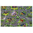 thumbnail image 1 of Tapis rectangle amusant pour enfant plaisir au volant multicolore nylon, 1 of 2