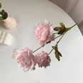 thumbnail image 2 of LCXmlly Sac de Rangement pour Vêtements Simulation Pivoine 3 Têtes Fleur en Soie Réaliste Accessoires Photo, 2 of 6