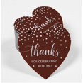 thumbnail image 2 of Inkdotpot Real Silver Foil Thanks For Celebrating With Me Birthday Tags Favor Hang Paper Tags 100 Pieces, 2 of 6