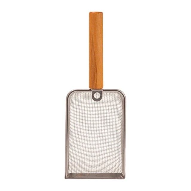 MERIGLARE Cat Litter Cleaner Metal Cat Litter Sieve Non-Stick Cat Litter medium mesh