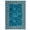 Blue Green, variant on Garvee 8'x10' Geometric Bordered Area Rugs Contemporary Rugs for Living Room, Non-Slip Washable Rugs Soft Throw Rugs Low-Pile Stain Resistant Carpet for Bedroom Dining Room Farmhouse, Blue