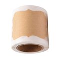 thumbnail image 2 of jifeng 2x300pcs Blank Kraft Paper Self- Label Seals Sticker for Hand Crafts , Brown, 4 Pcs, 2 of 9