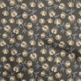 thumbnail image 1 of oneOone Polyester Spandex Brown Fabric Floral Craft Projects Decor Fabric Printed By The Yard 56 Inch Wide, 1 of 4