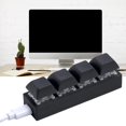 thumbnail image 2 of 4Keys Mini Mechanical Keyboard Programming Macro Keypad Gaming Keyboards E6D7, 2 of 9