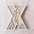 thumbnail image 1 of 5 Inch Wooden Letters for Wall Decoration – for 's Room Craft Projects Name Signs Weddings and Home, 1 of 6