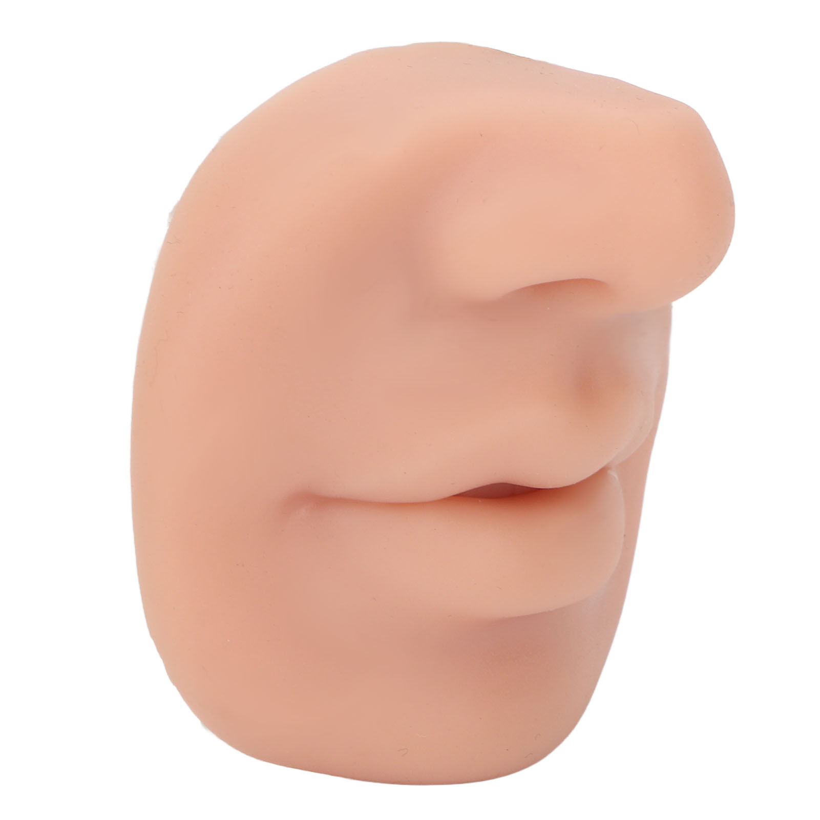 Silicone Model, Silicone Nose Model Flexible Stretchy For Practice For Teacher Light Skin,Medium Beige,Dark Skin