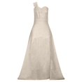 thumbnail image 4 of WTXUE Robes d'Été pour Femmes, Robe de Bal à Paillettes pour Femmes, Robe de Soirée Dorée pour Demoiselle d'Honneur à Col en V Longue, Robes Dorées pour Femmes, Or TG, 4 of 6