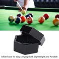 thumbnail image 3 of Billiard Chalk Holder, Portable Hexagonal Pool Cue Chalk Box with Aluminum Alloy Material, Lightweight and Durable, Easy to Use for Billiards Essential Accessories, 3 of 8