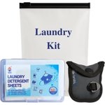 Travel Laundry Detergent Sheets + Lightweight Clothesline