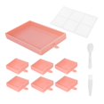 thumbnail image 1 of 5D Diamond Painting Tray Holder Point Drill Tray Container for Adults Funnel Row Pink, 1 of 7