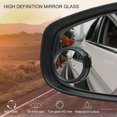 thumbnail image 1 of Blind Mirror,Blind Mirror Side Wide Round Car Blind Round Mirror Round Side Rearview Side Rearview Mirror Huiop Mirror Adjustable Rear Adjustable Rear Side Mirror Round Side 2 X Car, 1 of 7