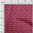 thumbnail image 1 of oneOone Cotton Silk Fabric Fish Block Print Fabric By The Yard 42 Inch Wide, 1 of 4