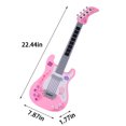 thumbnail image 3 of Toys for Toddlers 1-2 Kids Simulation Bass Player Electric Guitar Toys Multifunctional Mode Musical Instrument Lights Music Toys Under $10 on Clearance, 3 of 7