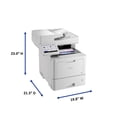 thumbnail image 2 of Brother MFCâL9610CDN Enterprise Color Laser AllâinâOne Printer with Fast Printing, Large Paper Capacity, and Advanced Security Features, 2 of 8