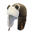 thumbnail image 3 of GUOOL Chapeau Trappeur d'Oreilles d'Animaux Léger Mignon Confortable Protection des Oreilles Marron, 3 of 9