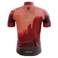 thumbnail image 2 of Red Sunset Cactus Men's Cycling Jersey - XXS, 2 of 3