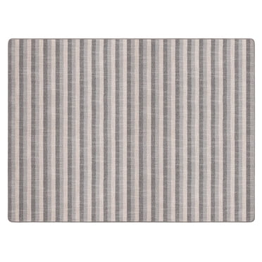 3'x4' Wicklow Tapis Gris Toile