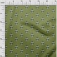 thumbnail image 2 of oneOone Coton Bio Voile Feuilles & Motif Floral Imprimé BTY 42 Pouces de Large, 2 of 5