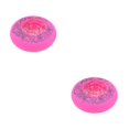 thumbnail image 3 of Youkk 2pieces Silent Grip Enhanced And Widened Support - Inline Roller Skate Wheel For Professional pink 72mm 2Set, 3 of 6