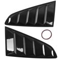 thumbnail image 1 of Rear Side Window Louvers Trim,2pcs Rear Side Window Side Window Vent Scoop Louver Air Vent Scoop Shades Cover Sturdy Construction, 1 of 5