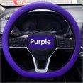 thumbnail image 1 of TIMIFIS Steering Wheel Cover Car Accessories Silicone Car Steering Wheel Cover Non-slip Wear-resistant Silicone Car Steering Wheel Protective Cover Four Seasons Universal Steering Wheel Cover, 1 of 2