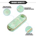 thumbnail image 3 of Unique Bargains 3 Button Key Fob Cover for Mazda CX-3 CX-4 TPU Green Remote Keyless Smart Key Fob Case Protection Shell, 3 of 7
