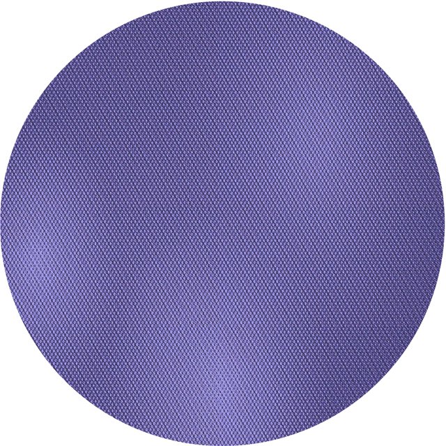 Ahgly Tapis Rond Lavable en Machine Intérieur Transitionnel Violet, 3 Pieds Rond