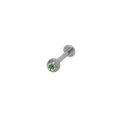 thumbnail image 1 of Irish Leaf Labret Monroe 14G Surgical Steel Lip Jewelry, 1 of 1