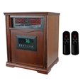thumbnail image 2 of Lifesmart 1500W Electric Infrared Quartz Indoor Space Heater, (2 Pack), 2 of 9