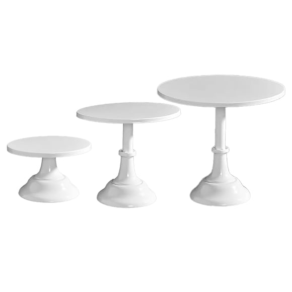 Metal Wedding Cake Stand, European Style Round Non-Slip Cake Stand Cake Display Stand Cupcake Display Tray[S]