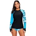 thumbnail image 1 of Débardeur à Manches Longues pour Femmes, Protection UV, Maillot de Bain, 1 of 5