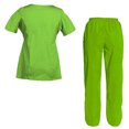 thumbnail image 2 of Women's Scrubs Set Scrub Top and Pants Scrubs Set, 2 of 3
