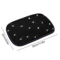 thumbnail image 1 of Housse de Protection pour Accoudoir de Voiture Noir Incrusté avec Support Clignotant pour Intérieur du Véhicule, 1 of 6