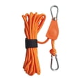 thumbnail image 1 of Vrorvz Heavy Duty Portable Adjustables Camping Rope with Windproof Tensioner Suit for Outdoor Travel Reflective Nylon Polyester Combination Includes Alloy Metal Pulley and Carabiner Clips, 1 of 1